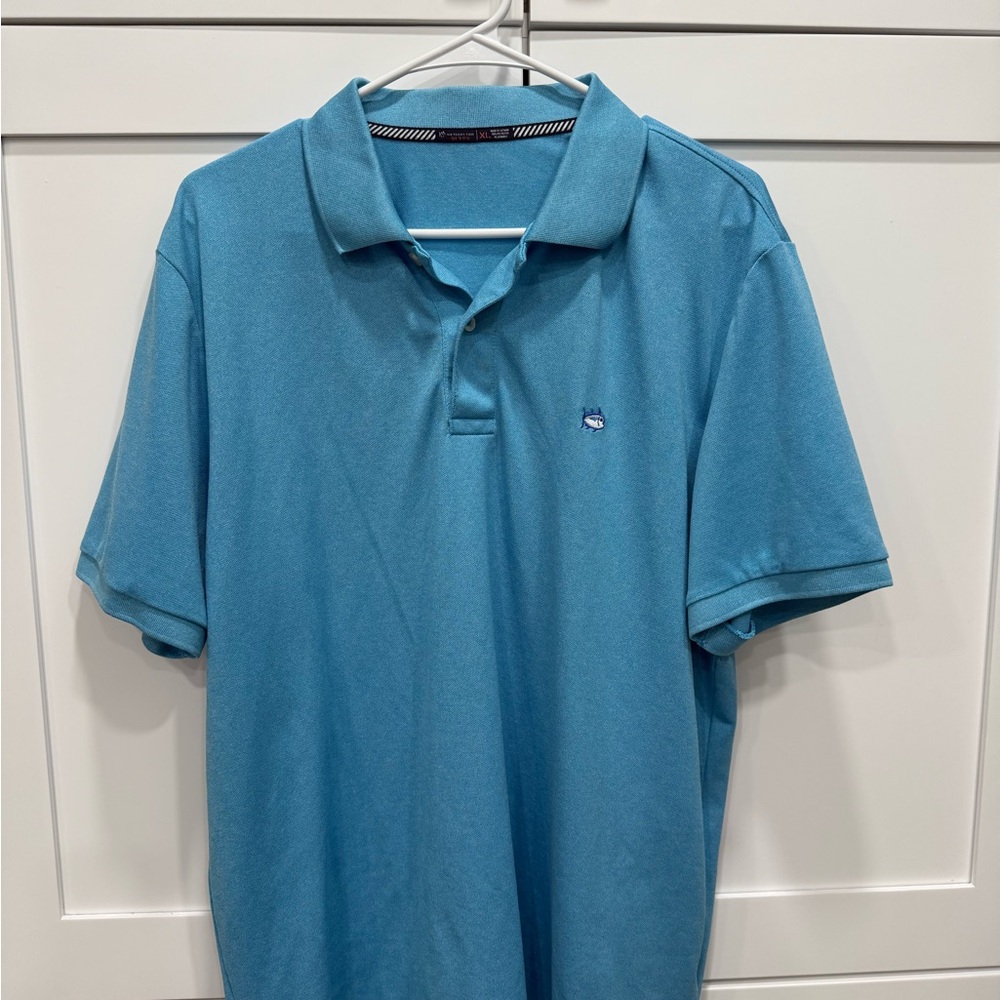 Southern Tide Blue Polo Shirt
